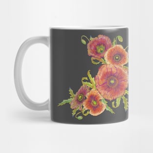 Red Poppies Mug